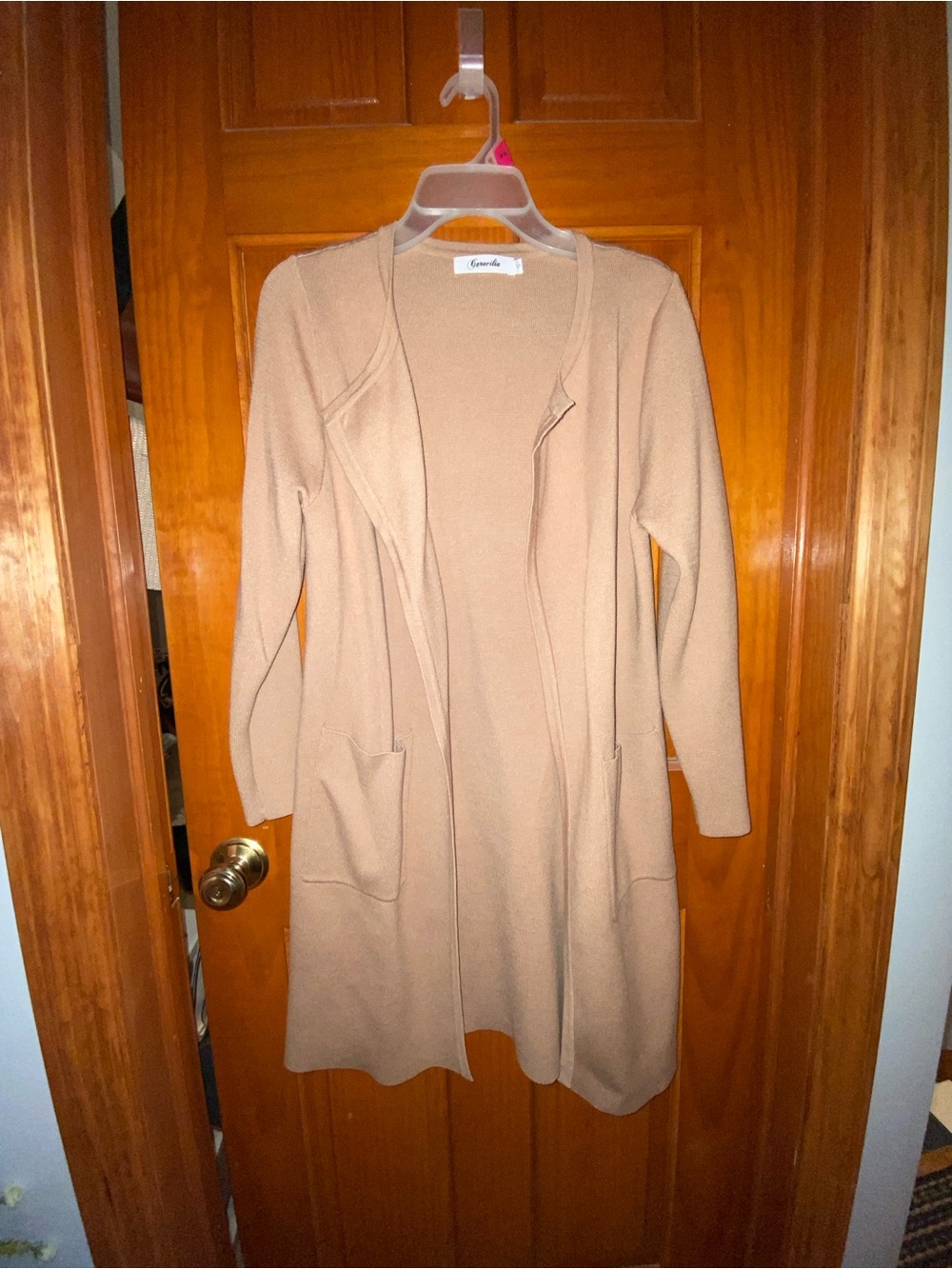 Open front sweater